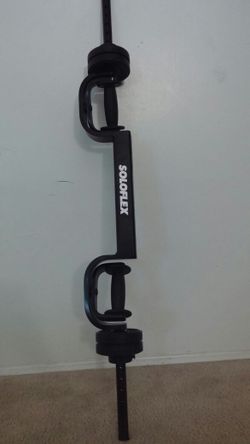 Soloflex barbell outlet