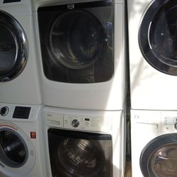 Maytag Front Load Washer And Dryer Set Both Works Good 