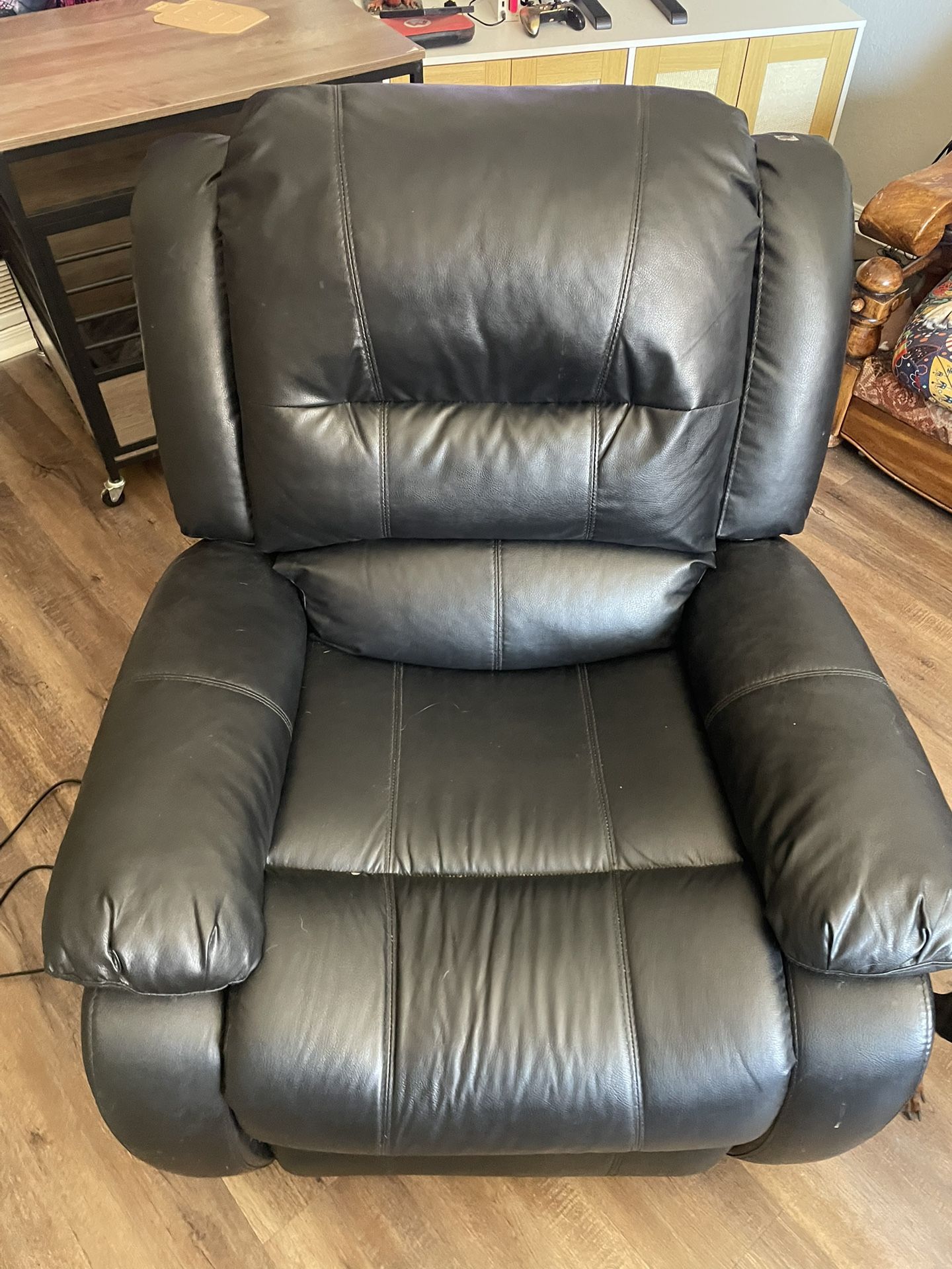 Recliner With Upper Back Massage