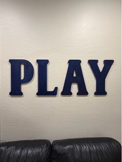 Large Wooden Letters