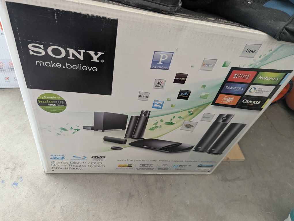 Sony DVD Blu-ray Player With Surround Sound