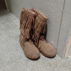 Kids Moccasin Boots 