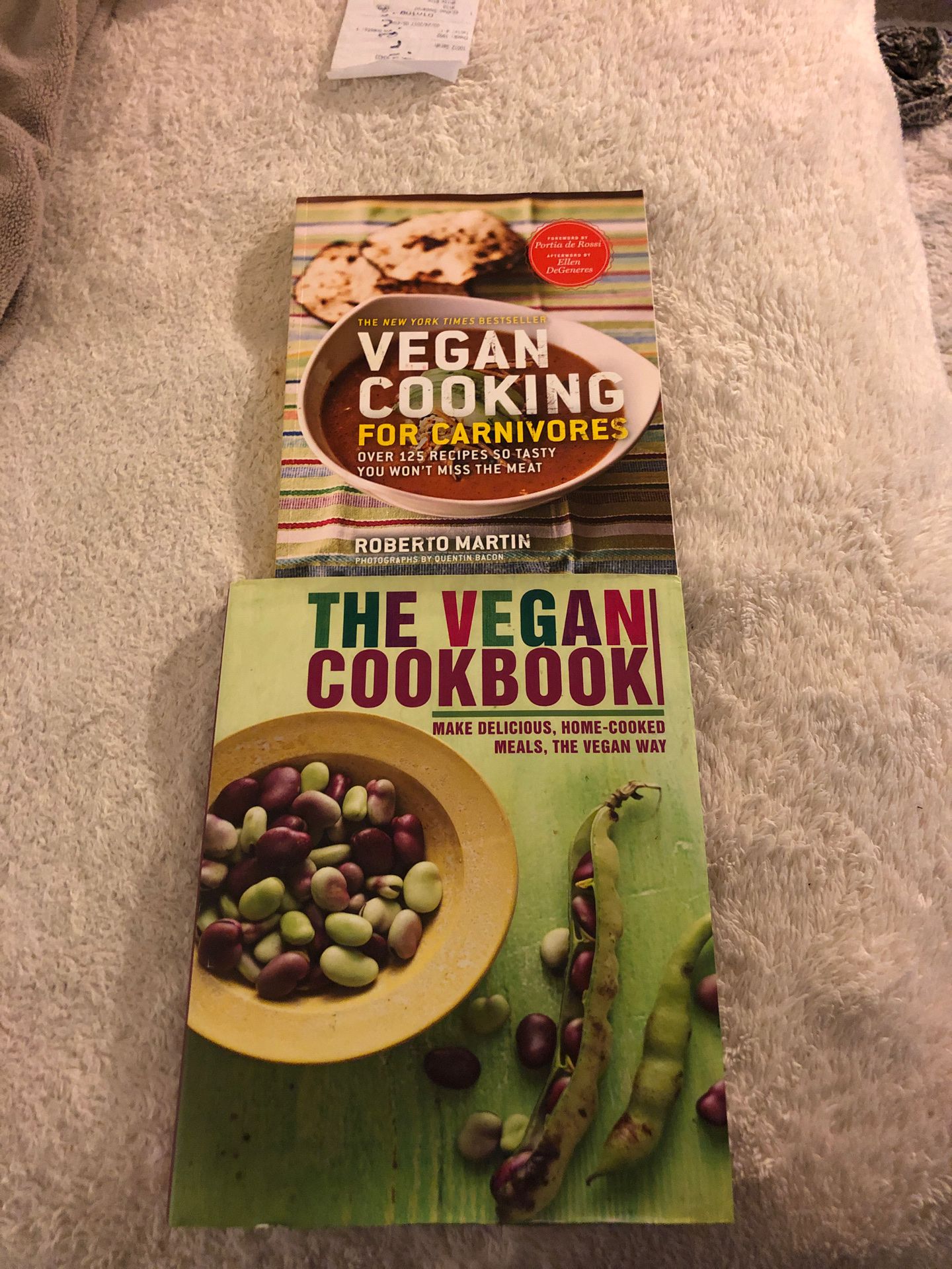 Vegan cook books
