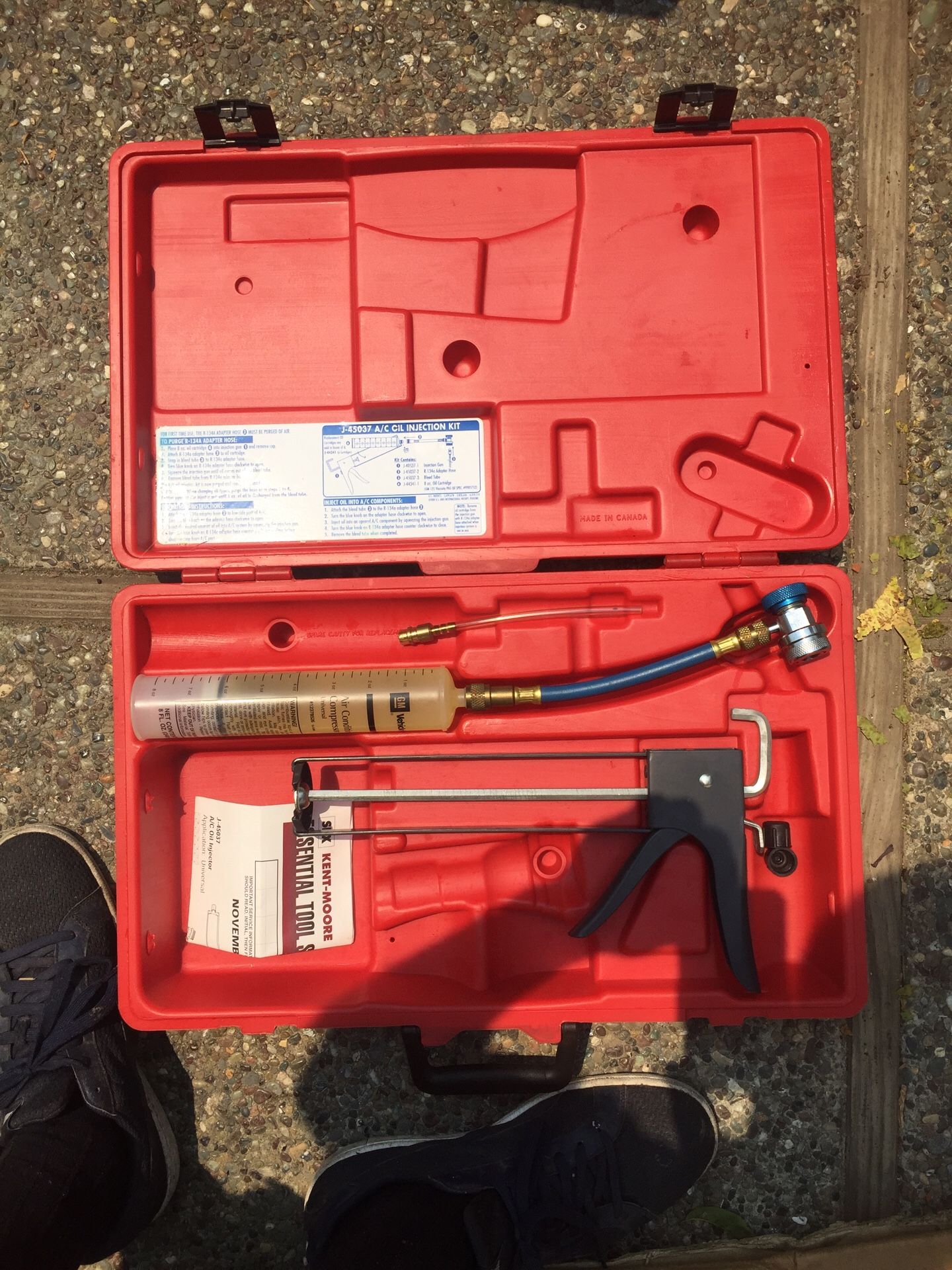 SPX Kent Moore j45037 ac compressor oil injection kit