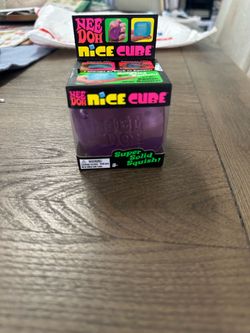 Needoh Nice Cube in purple