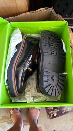 Sam Edelman Girls Kids Size 2 Black Penny Loafer