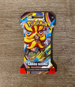 Single sealed sleeved Chaos Rising pack