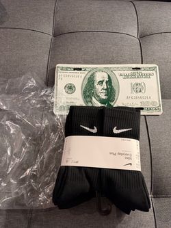 Nike Everyday Plus Dri-FIT Crew Socks 6-Pack