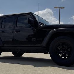 2020 Jeep Wrangler Willys Unlimited (4-Door) – Clean Blacked-Out Look 🔥