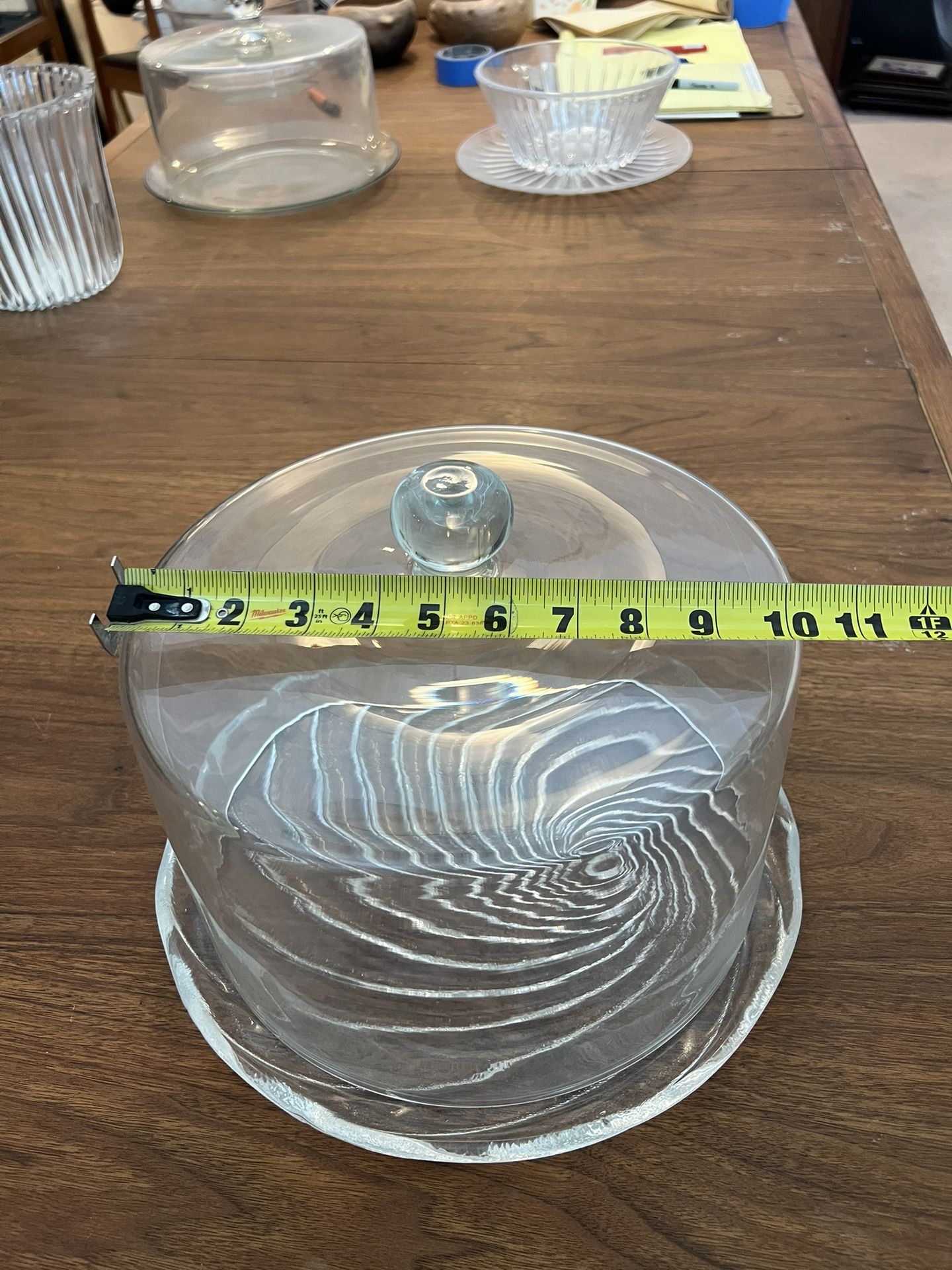 Crystal Cake Dish