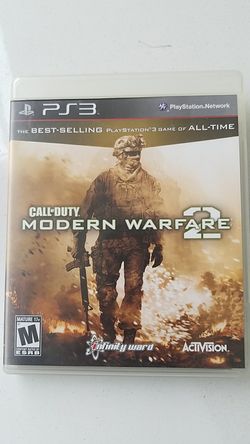 Call of duty moden warfare 2 the best selling ps3 game of all time