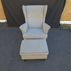 Accent Chair w/ottoman