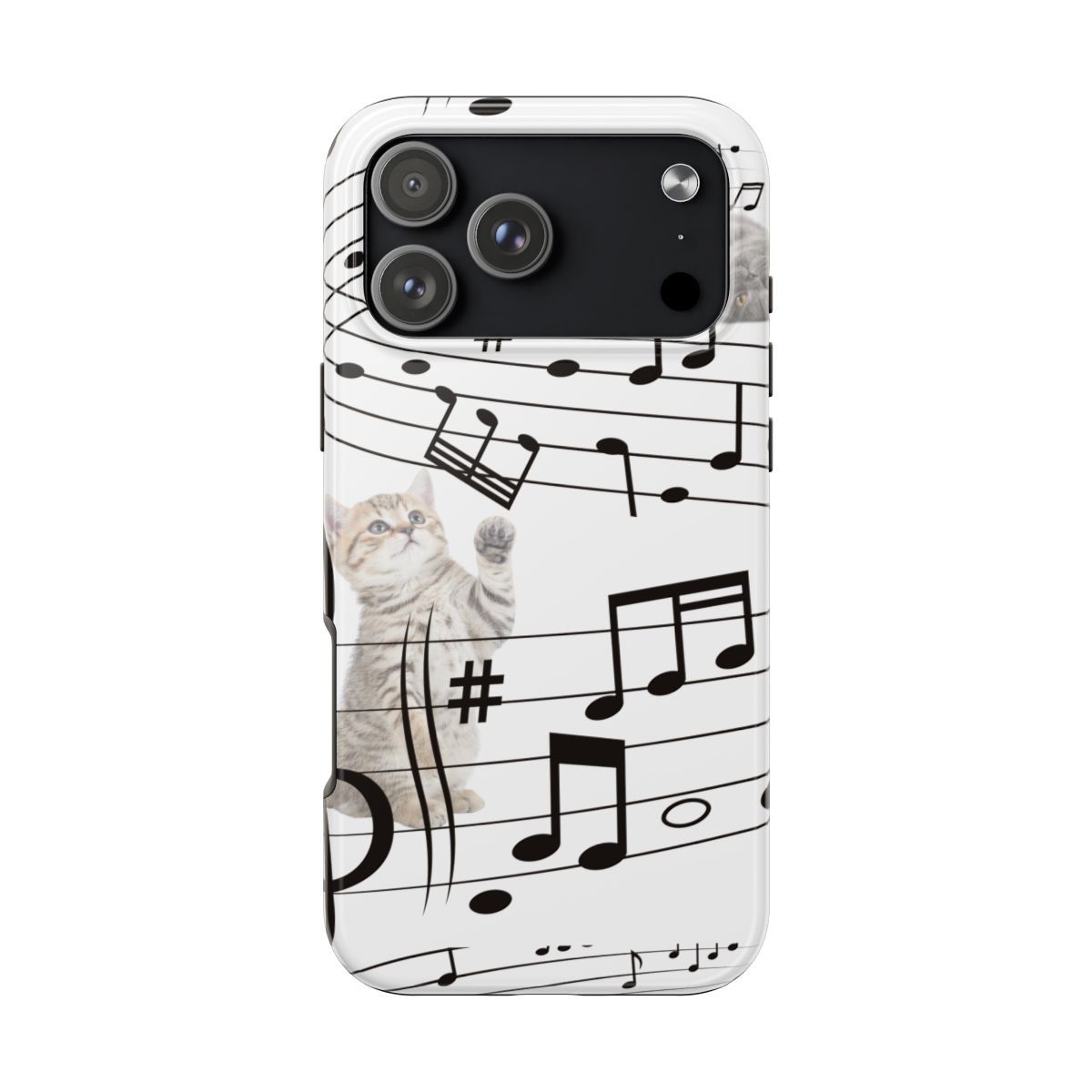 Angel Crumbs Musical Cat iPhone Case