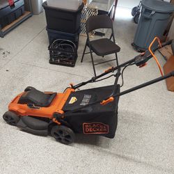 Lawn Mower - Black + Decker Corded Electric Mower for Sale in