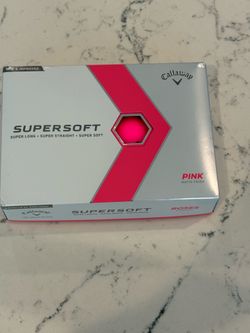 Pink golf ball
