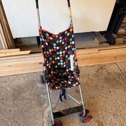 Polka Dot Umbrella Stroller