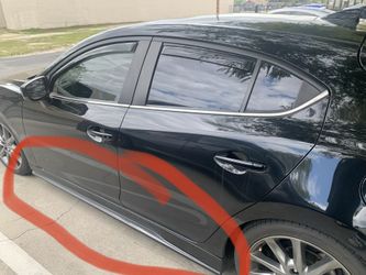 14-18 Mazda 3 Lip side skirts. HB/Sedan
