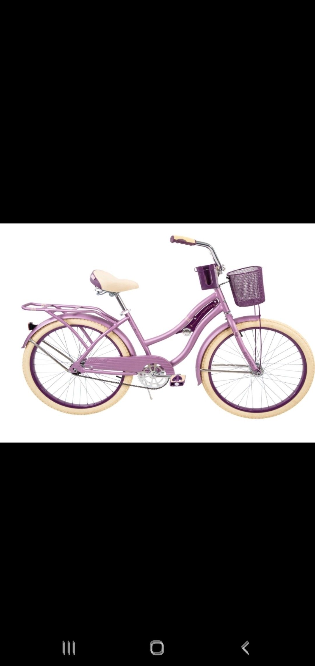 New womens cruiser bike 24in