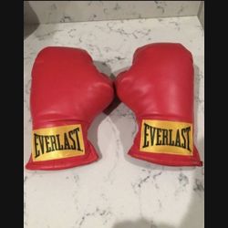 EVERLAST Youth S/M Laceless Heavy Bag Training Boxing Gloves Classic RED