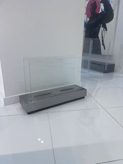 Modern Freestanding Ethanol Fireplace x Moda Flame