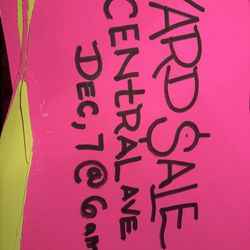 End of your garage sale