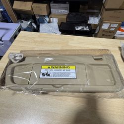 Left Driver Side Sun Visor Beige For 2006-2011 Honda Civic 