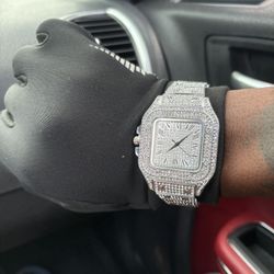 Mossanite Watch 