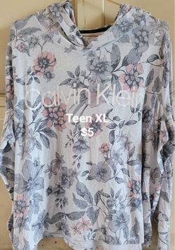 Calvin Klein Pullover With Hood Teen XL