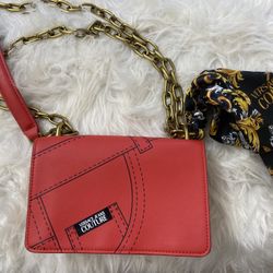 Red Versace Bag