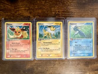 Pokemon Flareon, Jolteon, Vaporeon POP Series
