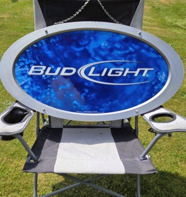 Budlight Metal Sign
