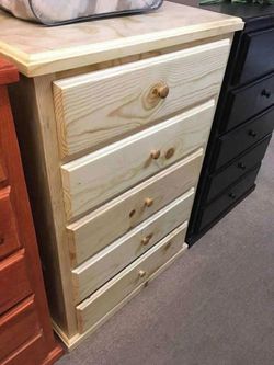 5 Drawer pine.