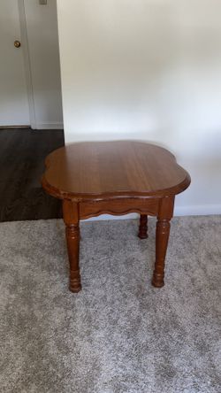 Wooden coffee table