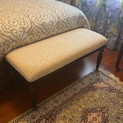 Bench, Solid Carved Wood , 48”/18”/20”-height. EXCELLENT CONDITION!