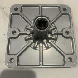 New Aluminum Boat Seat Base, 7" x 7" 3/4" Pin Post Socket