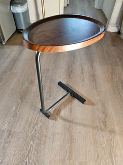C shaped side table