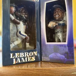 Mookie Betts & LeBron James Bobble heads