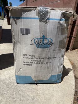 Dynasty Mattress Queen – 4” CoolBreeze Gel Memory Foam