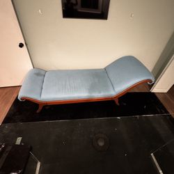 Custom Antique Love Seat. 87”x31” Upholstered 