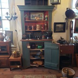 Antique Primitive Farmhouse Cupboard 