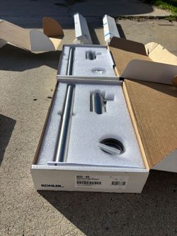 Bathroom bottle trap new chrome