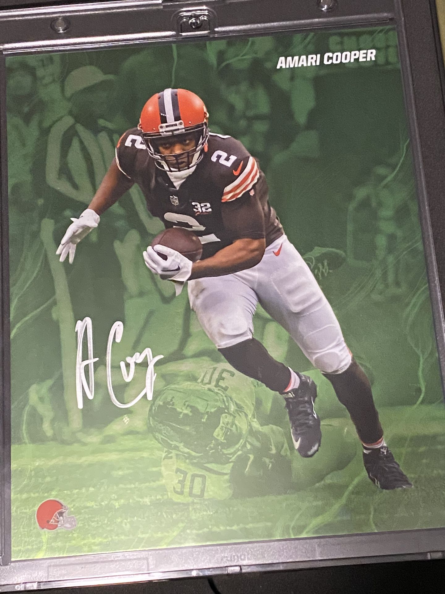 Amari Cooper Fanatics Emanate Autograph