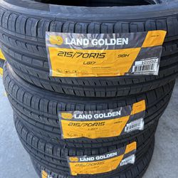 215/70r15 New Landgolden Tires Available
