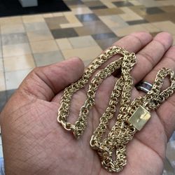 10kt Gold Chino Chain 