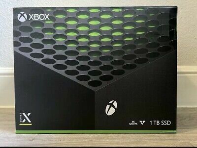 Microsoft Xbox Series X 1TB Video Game Console Black Sealed