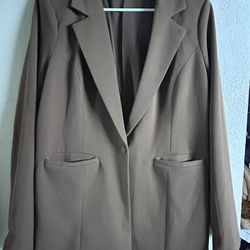 Women’s Brown Blazer