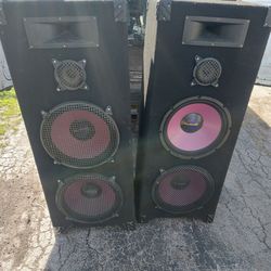 15-in speakers