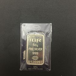 IGR silver bar