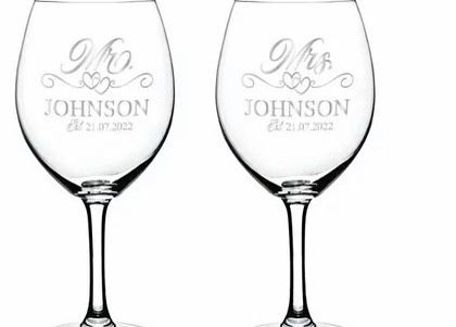 Decorative Wedding And Event Personalized Glasses And Custom Tumblers! ! 