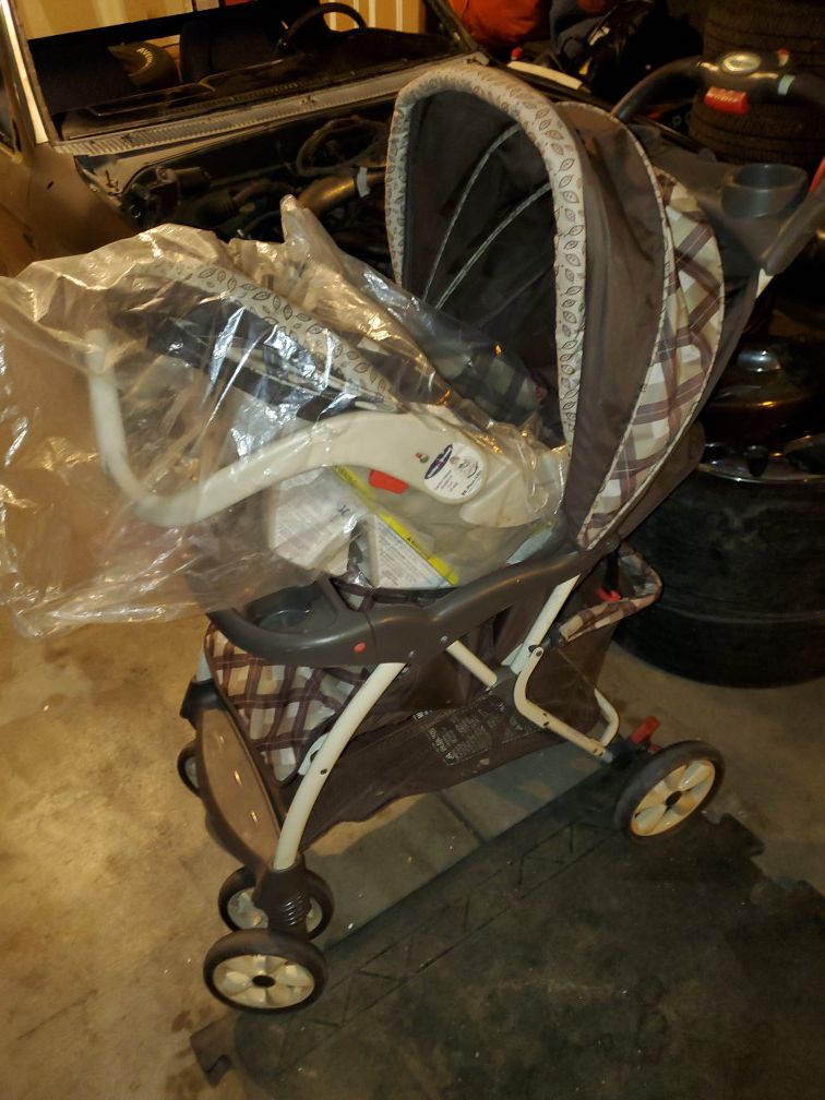 Stroller with car seat 75 or OBO